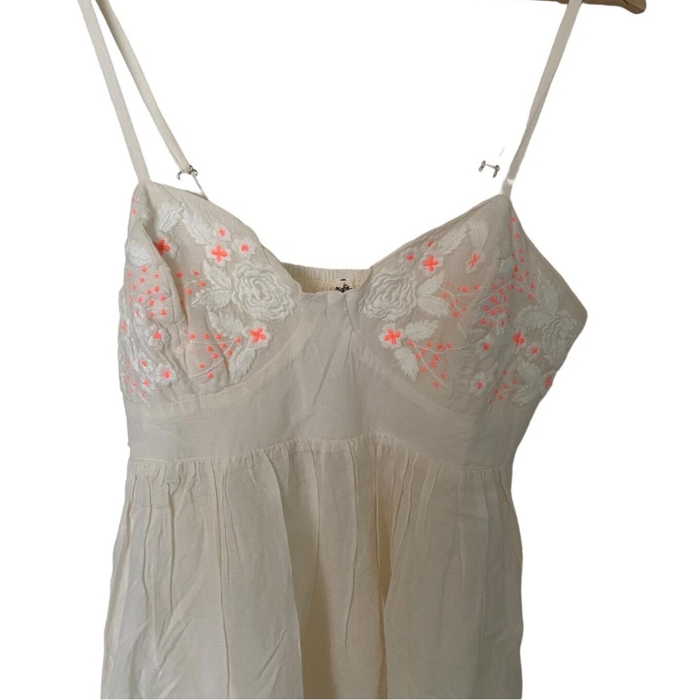 11) Free People Intimately - Bed of Roses Babydoll Mini Slip NWOT - Picture 5 of 8